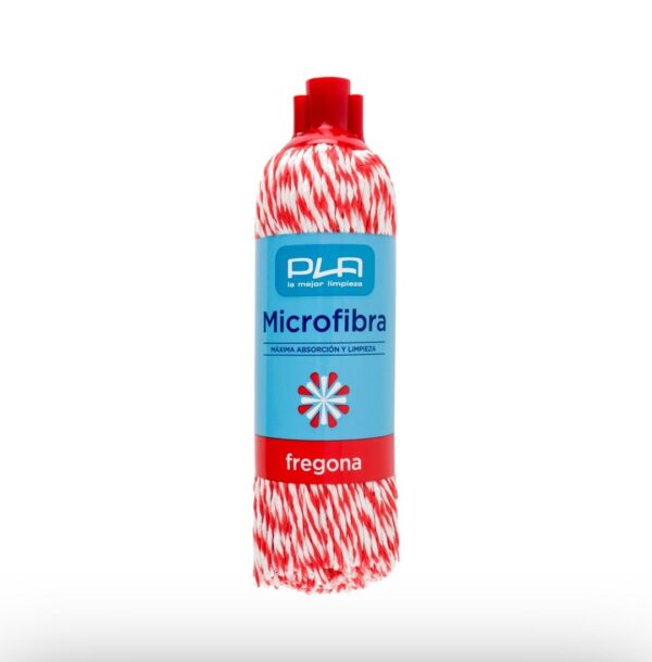 Fregona trenzada roja