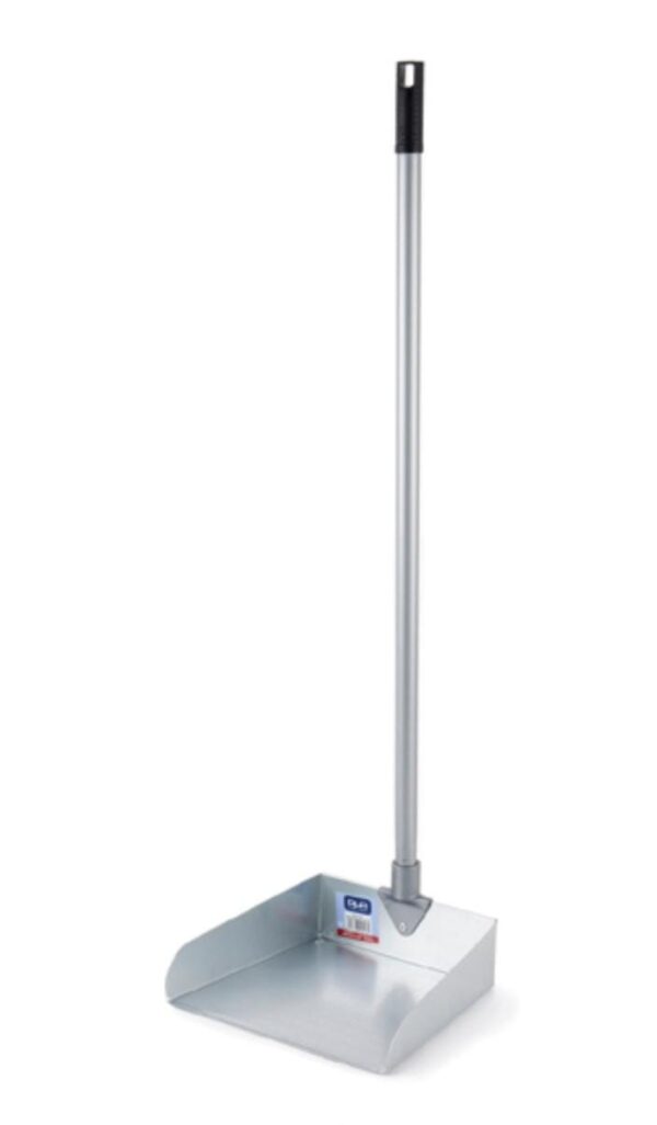 Recogedor metalico con+palo